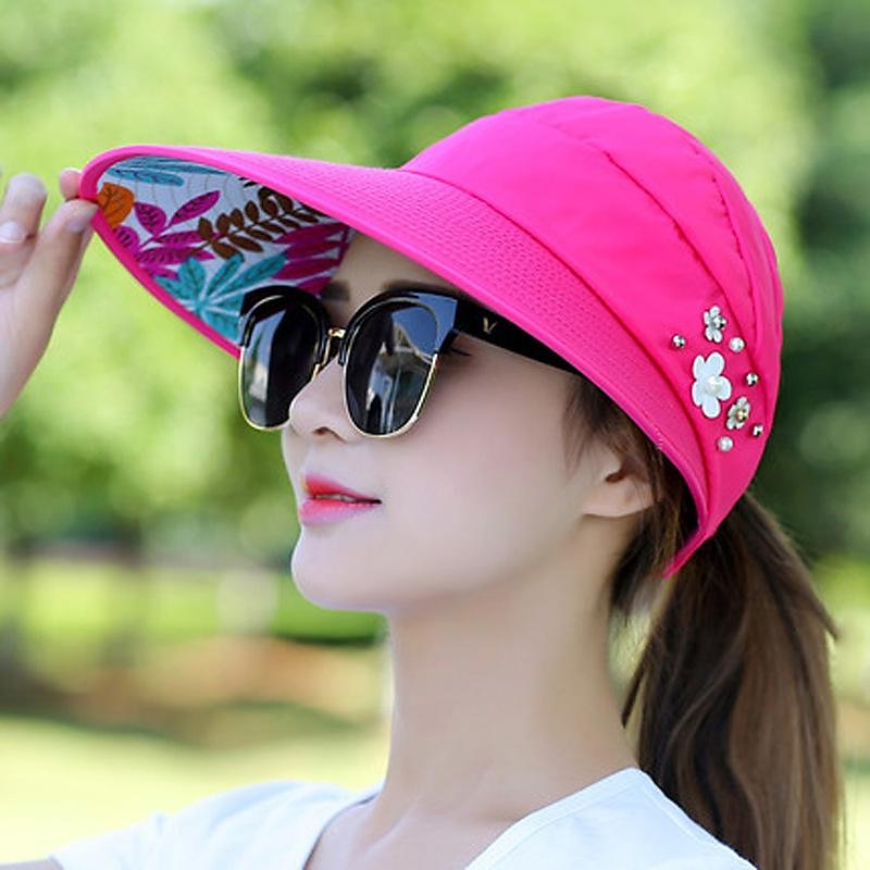 cappello da sole estivo da donna cappello da sole da viaggio all'aperto cappello da sole pieghevole cappello da sole anti-ultravioletto del 2025 a $6.49 –P11