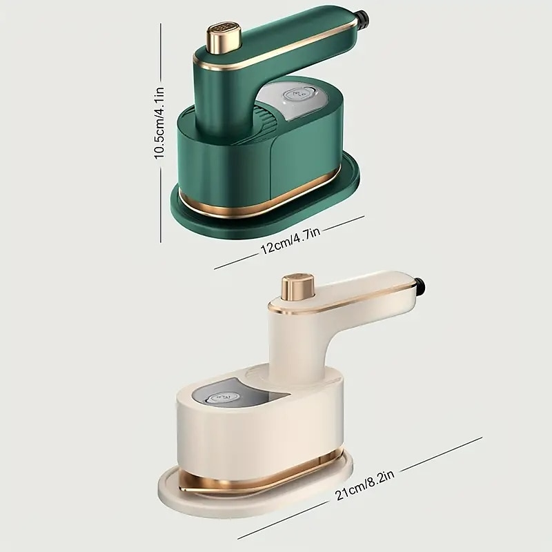 mist kledingstuk stoomboot mini kleding stof stoomstrijkijzer reizen draagbaar elektrisch droog nat doorwaadbaar patches opknoping strijkmachine 2025 - $26.99 –P8