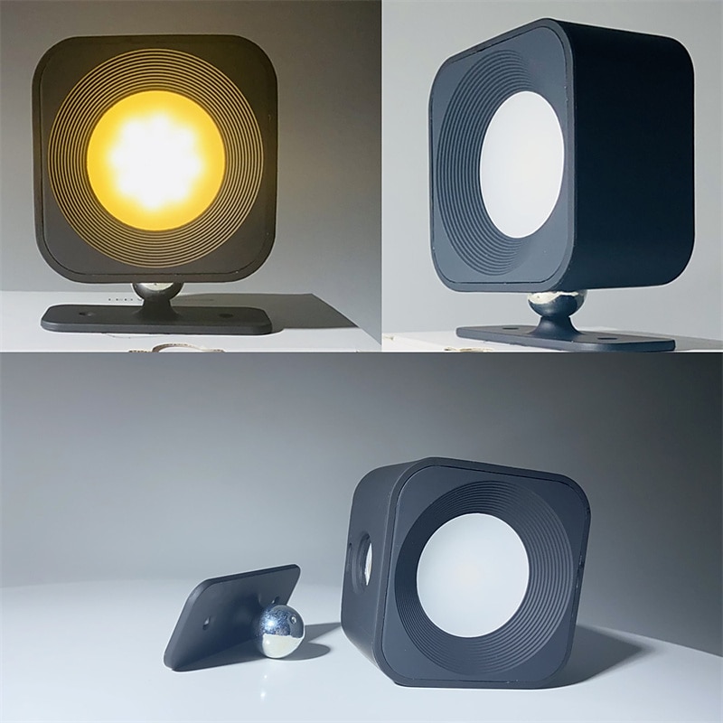 LED Wall Mounted Reading Lights Wall Sconces with 3 Color Temperatures & 3 Brightness Levels Rechargeable Battery Magnetic Ball 360Rotation Touch Control Lamps for Kids Study Bedside Closet 2025 - $44.99 –P11