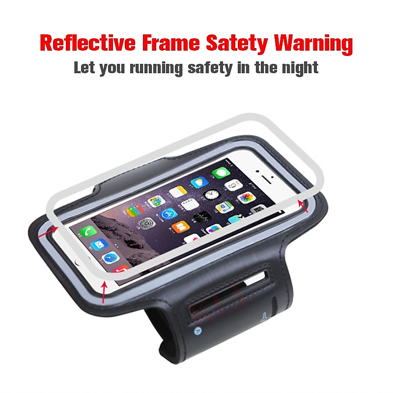 Waterproof Universal Brassard Running Gym Sport Armband Case Mobile Phone Arm Band Bag Holder for iPhone Smartphone on Hand 2026 - $9.99 –P5