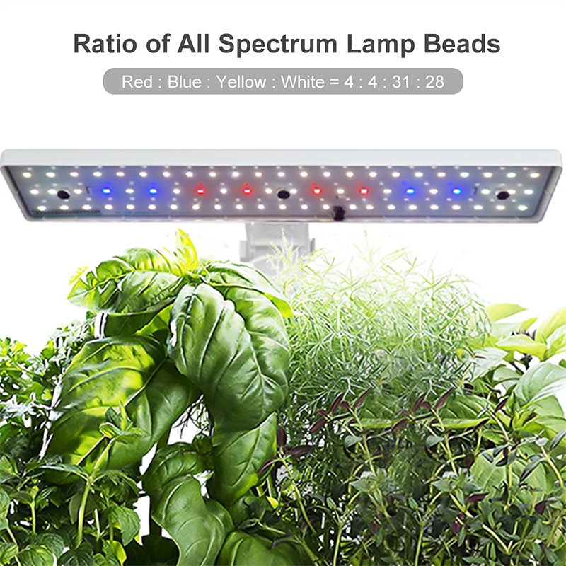 Garden Hydroponics Growing System Indoor Herb Garden Kit Automatic Timing LED Grow Lights Smart Water Pump for Home Flower Pots 2025 - $116.99 –P10
