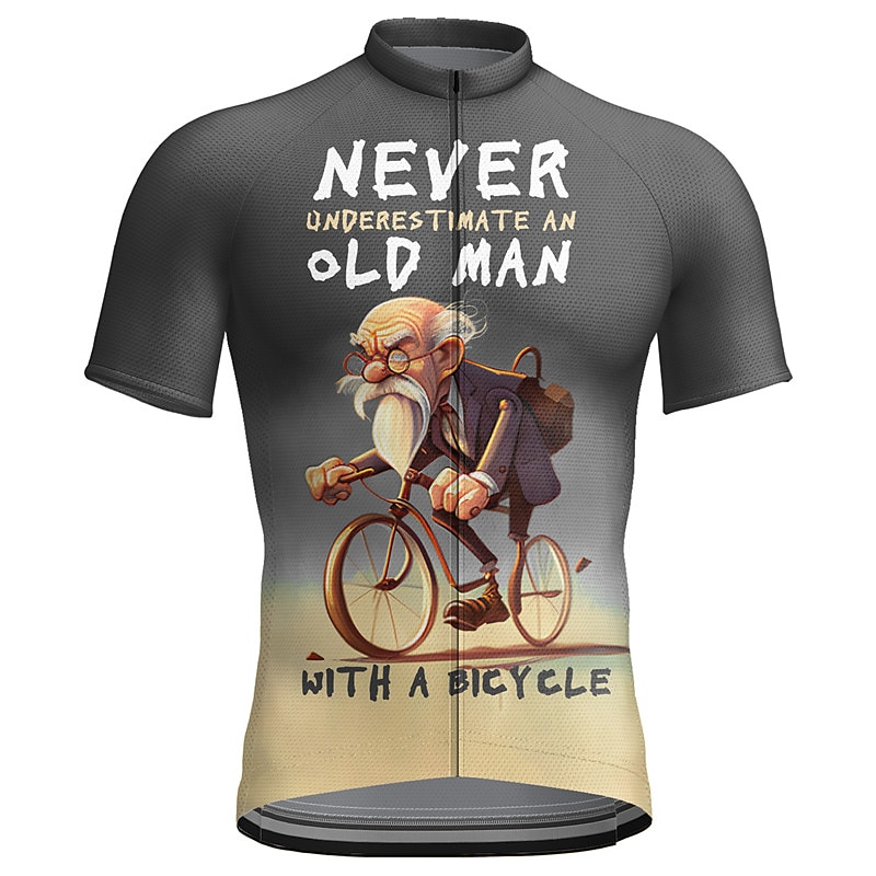 Men's Cycling Jersey Short Sleeve Bike Jersey Top with 3 Rear Pockets Mountain Bike MTB Road Bike Cycling Breathable Quick Dry Moisture Wicking Reflective Strips Red Royal Blue Blue Graphic Polyester 2025 - $28.99 –P12