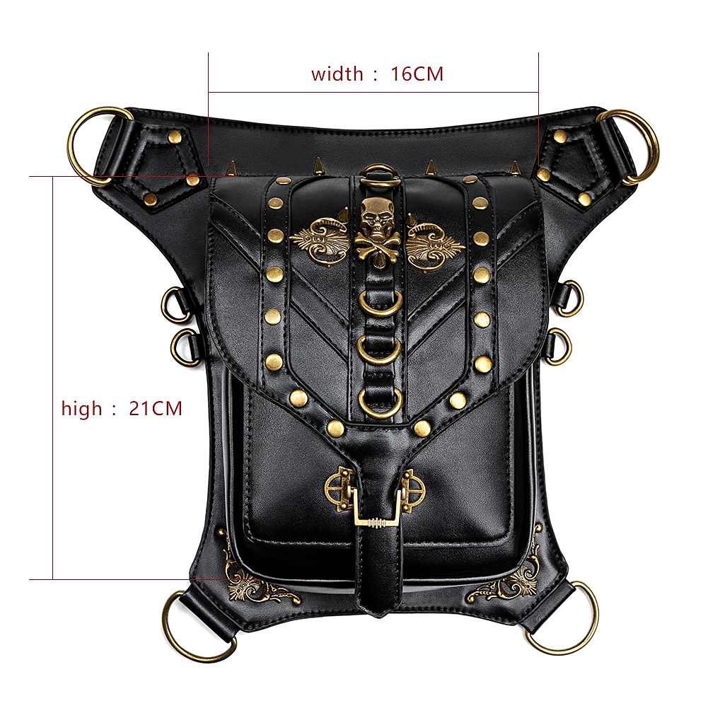 Retro Punk a gotika Steampunk batoh Bel Çantası Morový doktor Maškarní kostým Pánské Dámské Plesová maškaráda Zpátky do školy Večírek Dospělí Taška 2025 - $68.99 –P9