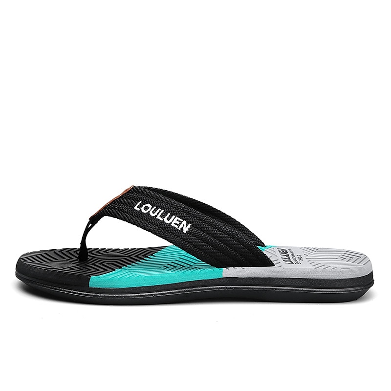 stilige flip-flops for menn med teksturert såle – komfortable strandsandaler for sommerbruk 2025 - $14.99 –P11