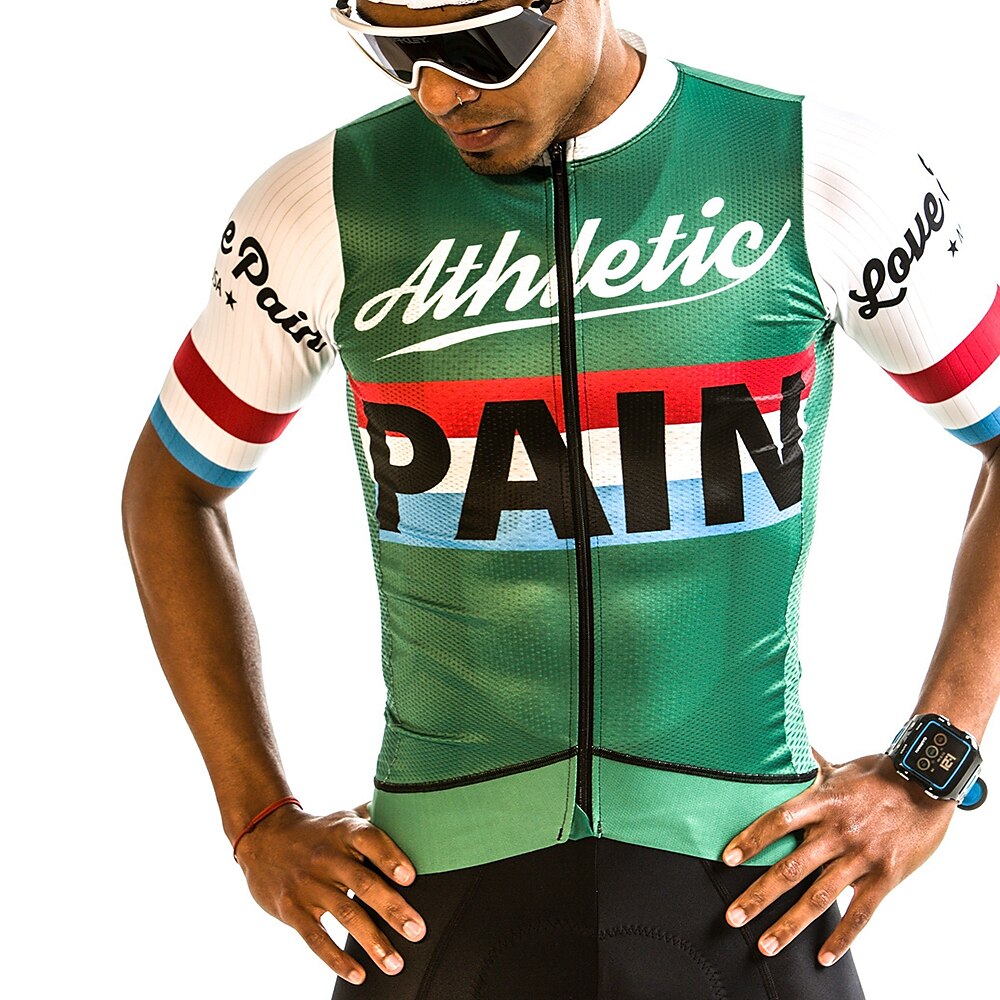 Bărbați Jersey de ciclism cu pantaloni scurți Manșon scurt Ciclism montan Ciclism stradal Trifoi Grafic Bicicletă Costume Pad 3D Respirabil Uscare rapidă Înapoi de buzunar Poliester Spandex Sport 2025 - $41.99 -P5