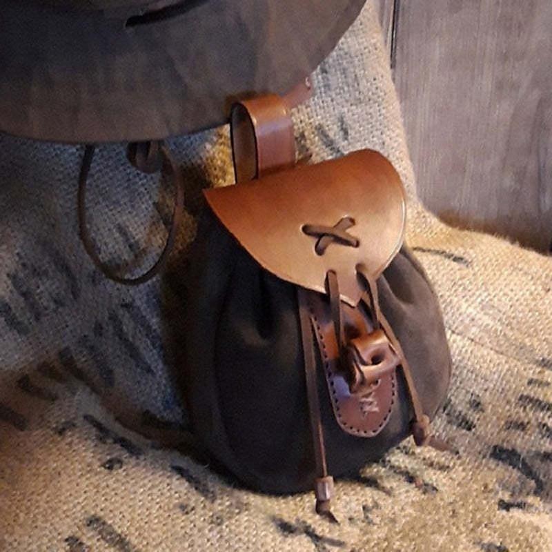 Pirát Viking Retro Středověké taška Pánské Dámské Kostým Retro Kostýmová hra Výkon Podium Taška předvečer Všech svatých 2025 - $27.99 –P6