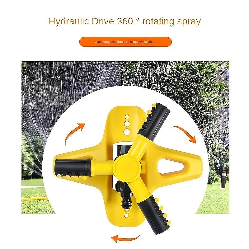 automatyczny zraszacz obrotowy, narzędzia do podlewania trawnika 360°, dysza do nawadniania ogrodu, sprzęt do podlewania, ogrodnictwo &wzmacniacz; zaopatrzenie trawnika 2026 - $9.49 –P7