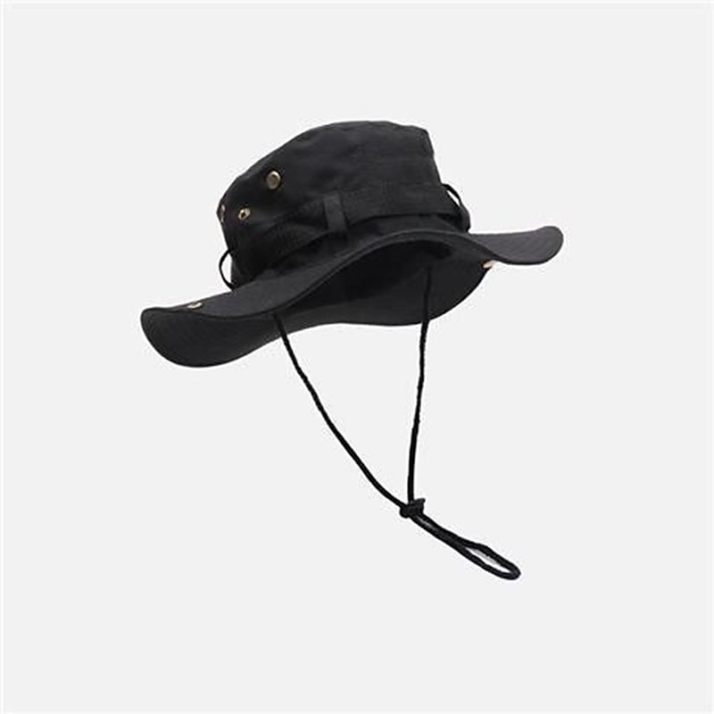 Hombre Sombrero de copa Sombrero para el sol Sombrero de vaquero Negro Verde Trébol Poliéster Viaje Estilo playero Exterior Vacaciones Plano Ajustable Protección Solar Moda 2026 - $10.49 –P1