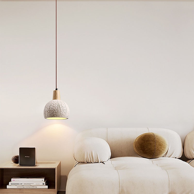 LED suspension design ciment 10 "éclairage de l'îlot de cuisine moderne ferme foyer entrée luminaires plafond suspendu globe sur table cordon réglable 1 pièces 110-240v de 2025 ? $161.44 –P11