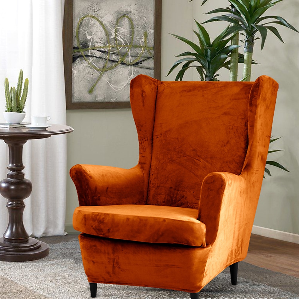 כיסוי כיסא גב כנף מתיחה קטיפה כיסוי כורסה ספנדקס כיסוי כיסא כנף כיסויי ספה לכלבים חיית מחמד, מגן ריהוט ספה רחיץ איקאה סטרנדמון 2026 - $58.99 –P14