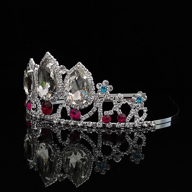 Hodeplagg Diademer Pannen Krone Retro / vintage Elegant og moderne Gotisk Royal Style Legering Til Prinsesse Svart svane Cosplay Halloween Karneval Dame Jente Kostyme smykker Motesmykker 2025 - $13.99 –P8