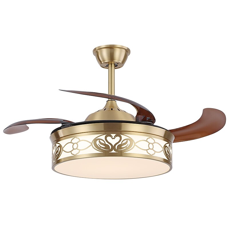 Deckenventilator mit Lichtkreis-Design-App& Kristall-Fernbedienung, 50 cm, dimmbar, 6 Windgeschwindigkeiten, moderner Deckenventilator für Schlafzimmer, Wohnzimmer, kleines Zimmer, 110–240 V 2025 - $518.29 –P17
