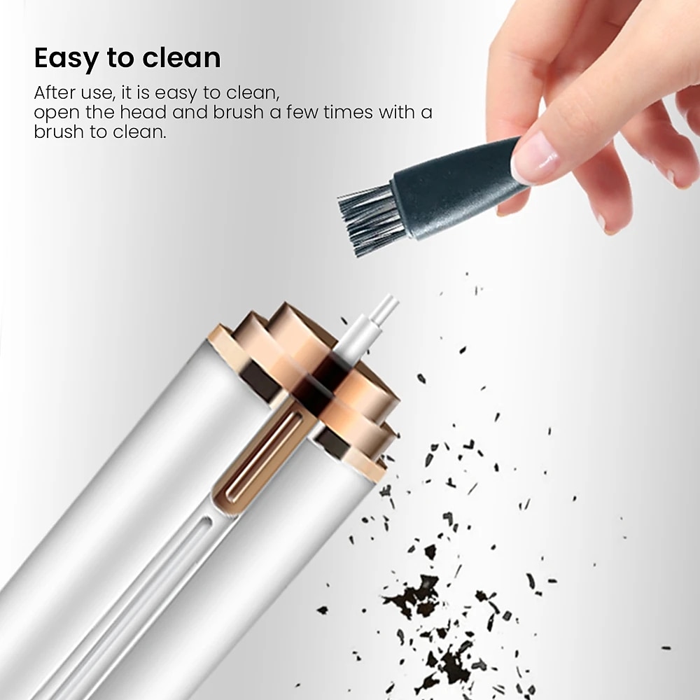 Portable 4 in 1 Electric Epilator Women Eyebrow Nose Lady Trimmer Facial Hair Removal Face Body Painless Female Shaver Depilator Valentine's Day Gift 2026 - $18.99 –P6