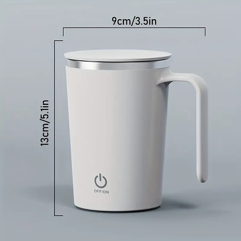 2025年 1pc 自己撹拌マグ電動ミキシングカップ磁気撹拌カップ充電式自動磁気マグ自己撹拌コーヒーマグ回転ホームオフィス旅行撹拌カップコーヒーミルクココアに適した  コレクション – $25.99 –P5