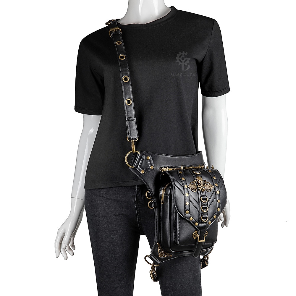 Retro Punk a gotika Steampunk batoh Bel Çantası Morový doktor Maškarní kostým Pánské Dámské Plesová maškaráda Zpátky do školy Večírek Dospělí Taška 2025 - $68.99 –P8