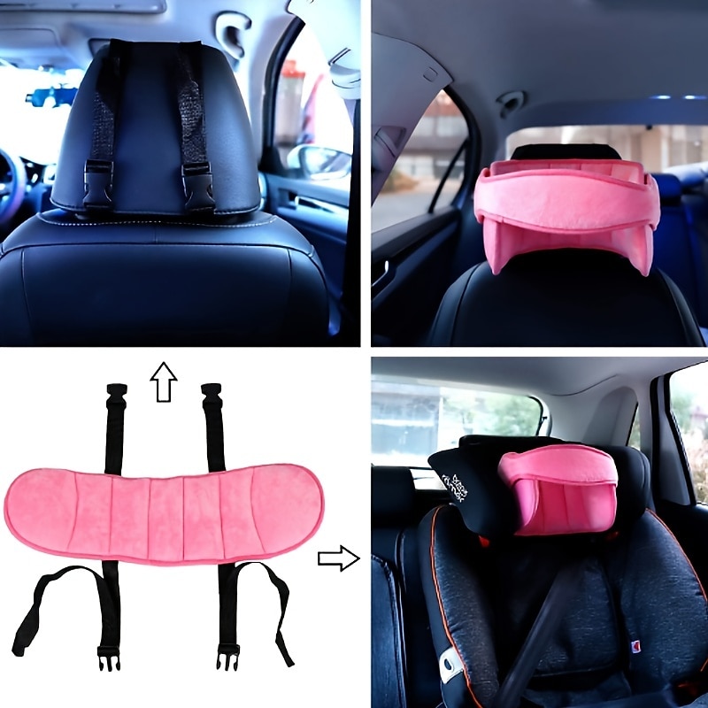 Child Head Support For Car Seats -Safe Head & Neck Pillow Support Solution For Front Facing Car Seats And High Back Boosters Baby & Kids 2025 - $22.99 –P4