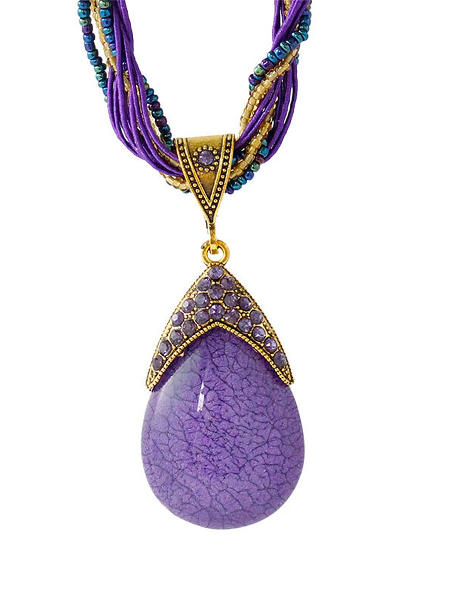 Femme Colliers Archaïsant Extérieur Géométrie Collier de 2025 ? $15.99 –P3