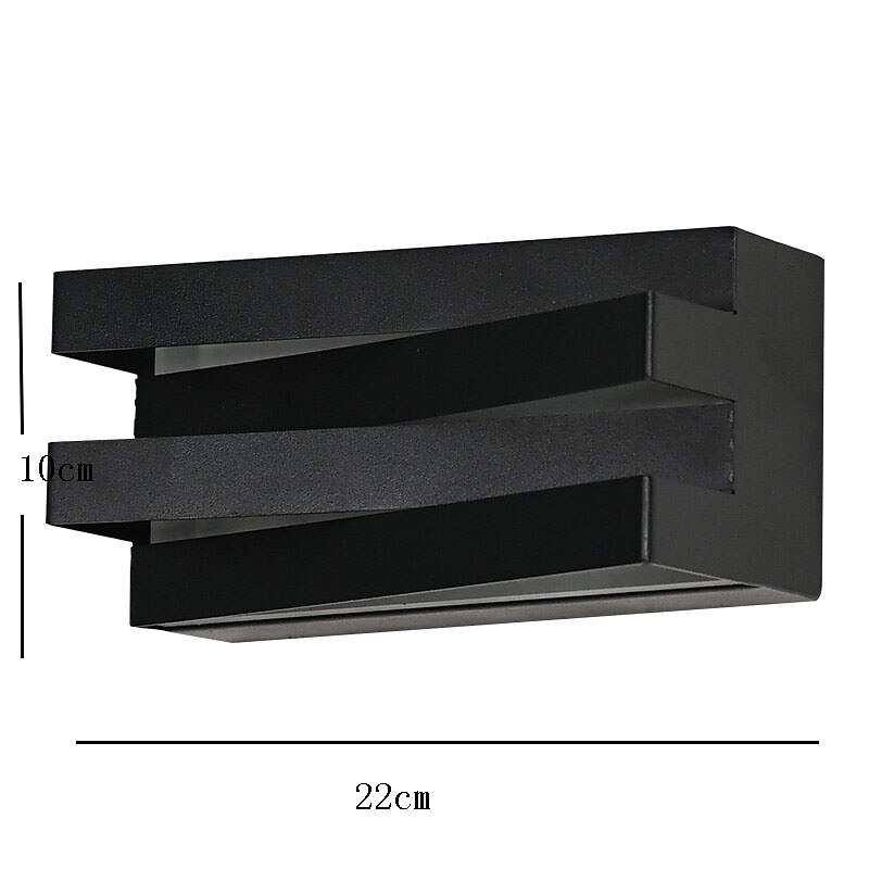 Lampada Da Parete A Led Da Esterno Impermeabile 10 W Su E Giù Illuminazione Da Interno A Doppia Testa Curva Da Parete Camera Da Letto Moderna Luce Bianca Calda del 2025 a $82.99 –P4