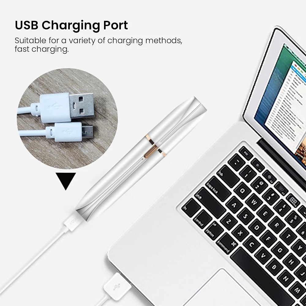 Portable 4 in 1 Electric Epilator Women Eyebrow Nose Lady Trimmer Facial Hair Removal Face Body Painless Female Shaver Depilator Valentine's Day Gift 2026 - $18.99 –P7