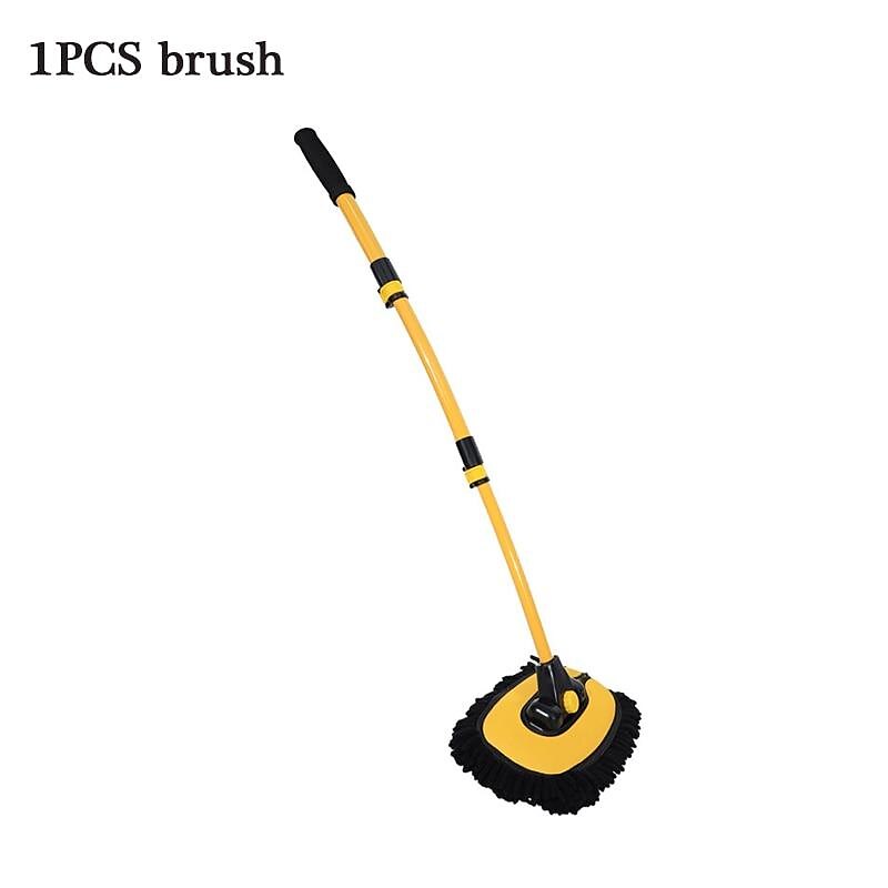 StarFire Car Wash Mop Retractable Curved Rod Car Wash Brush Soft Bristles Do Not Hurt The Car Car Brush Cleaning Brush Wipe Car Tools 2025 - $31.99 –P8