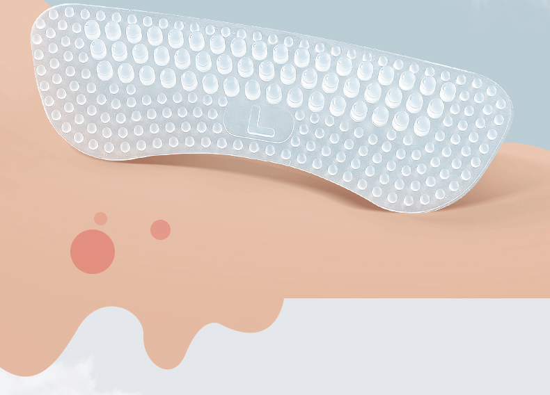 3 paar/set siliconen gel hielgrepen voor schoenen – antislip kussentjes ter voorkoming van blaren, comfort en pasvorm bij hoge hakken 2025 - $8.99 –P2