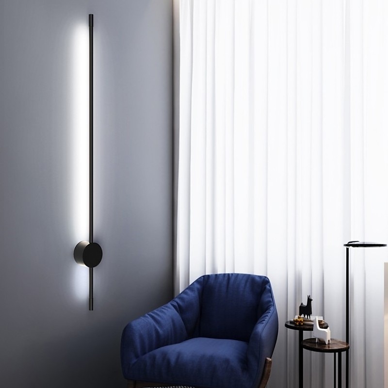 rgb dimmable appliques murales conception de bande led appliques murales d'intérieur avec télécommande 60/80 / 100cm colonne de lumière colorée changeante de couleur, lumière d'ambiance pour chambre de 2025 ? $116.99 –P3