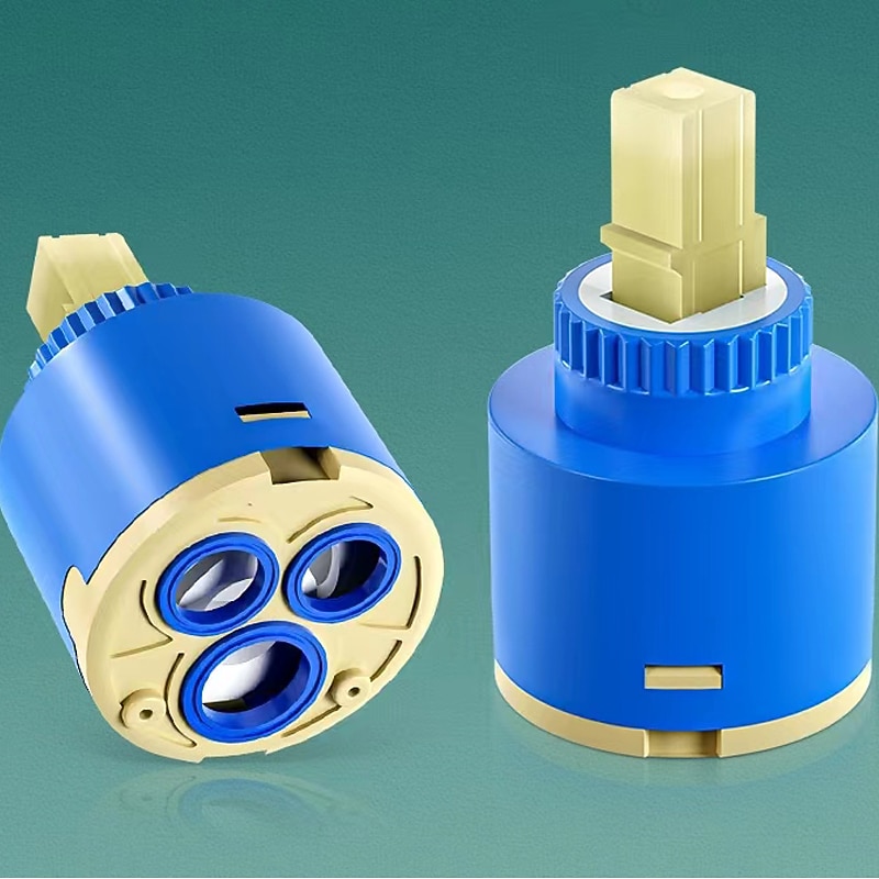 Замена картриджа с керамическим клапаном 25/35/40 мм, кухонный смеситель с одной ручкой, смеситель для раковины, кран для ванной, ремонт универсального картриджа с керамическим диском в сборе 2026 - $11.49 –P6