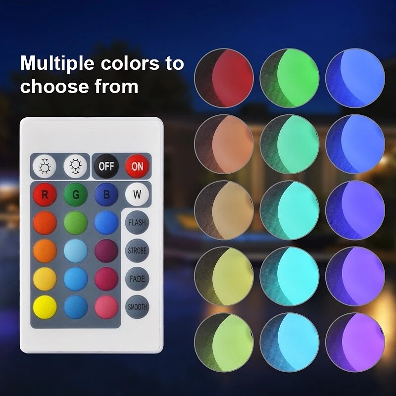 солнечные садовые огни наружное свечение в форме булыжника лампа садовый декор свет rgb водонепроницаемый пейзаж ночные огни для лужайки патио дорожка свадьба 2025 - $52.99 –P15