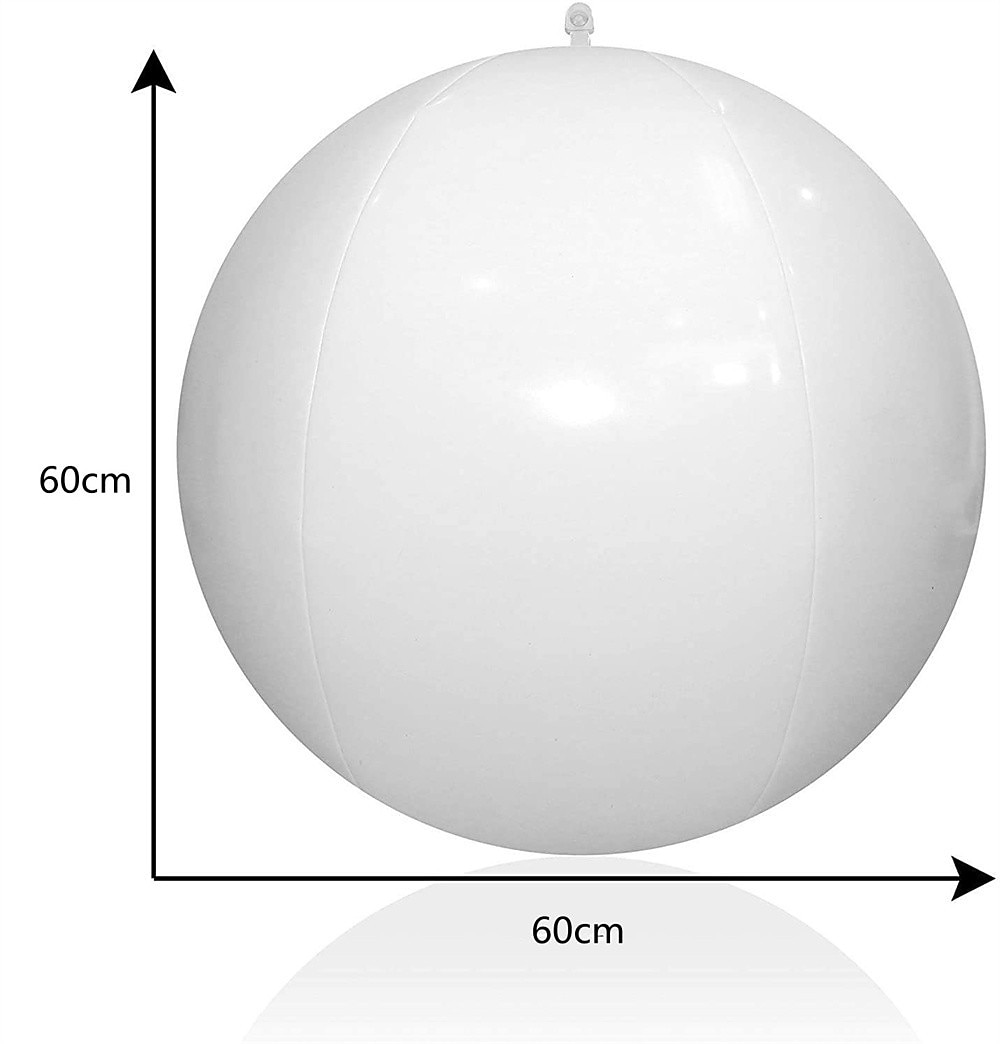 Luce galleggiante per piscina a LED a 16 colori, palla da spiaggia a LED luminosa da 40 cm e 60 cm, telecomando, impermeabile, gonfiabile, galleggiante, per piscina, cortile, prato, festa, lampada del 2025 a $27.99 –P1