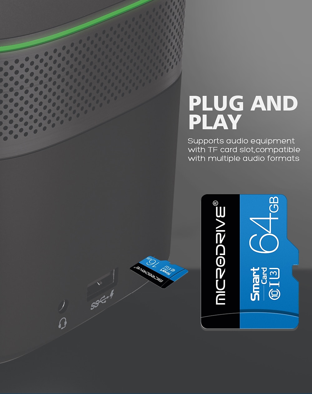 Класс 10 высокая скорость 128 ГБ 64 ГБ 32 ГБ 16 ГБ sd u3 tf карта памяти flash micro tf sd карта памяти расширение sd адаптер для смартфона dvr 2025 - $9.99 –P5