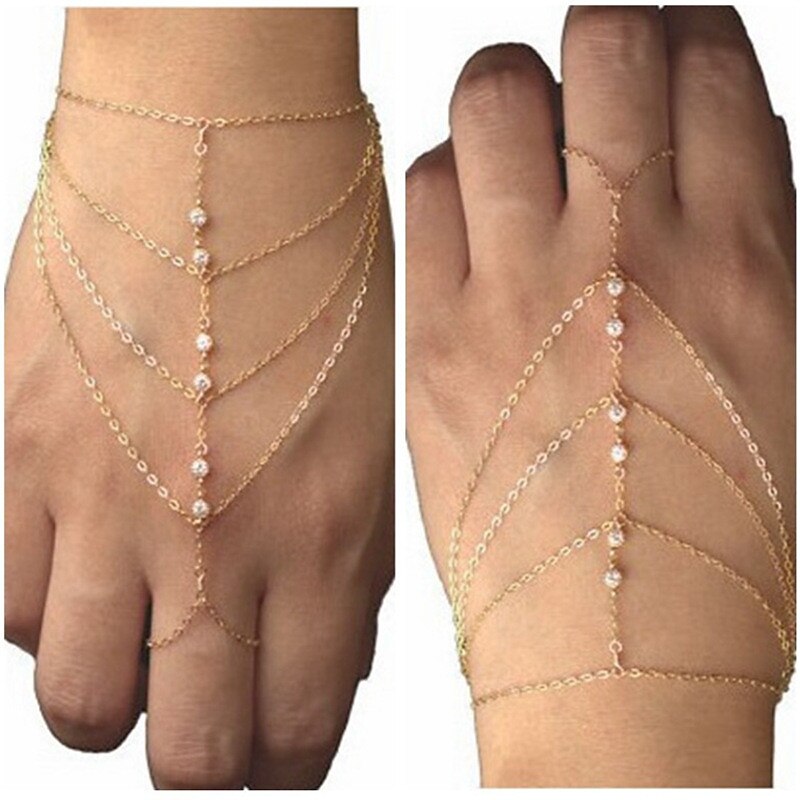 نسائي أسورة متعدد الطبقات الزفاف عيد ميلاد لطيف مخصص ترف أنيق سبيكة مجوهرات سوار ذهبي من أجل رسمي مناسب للعطلات مواعدة عيد ميلاد مهرجان 2025 - $11.49 –P2