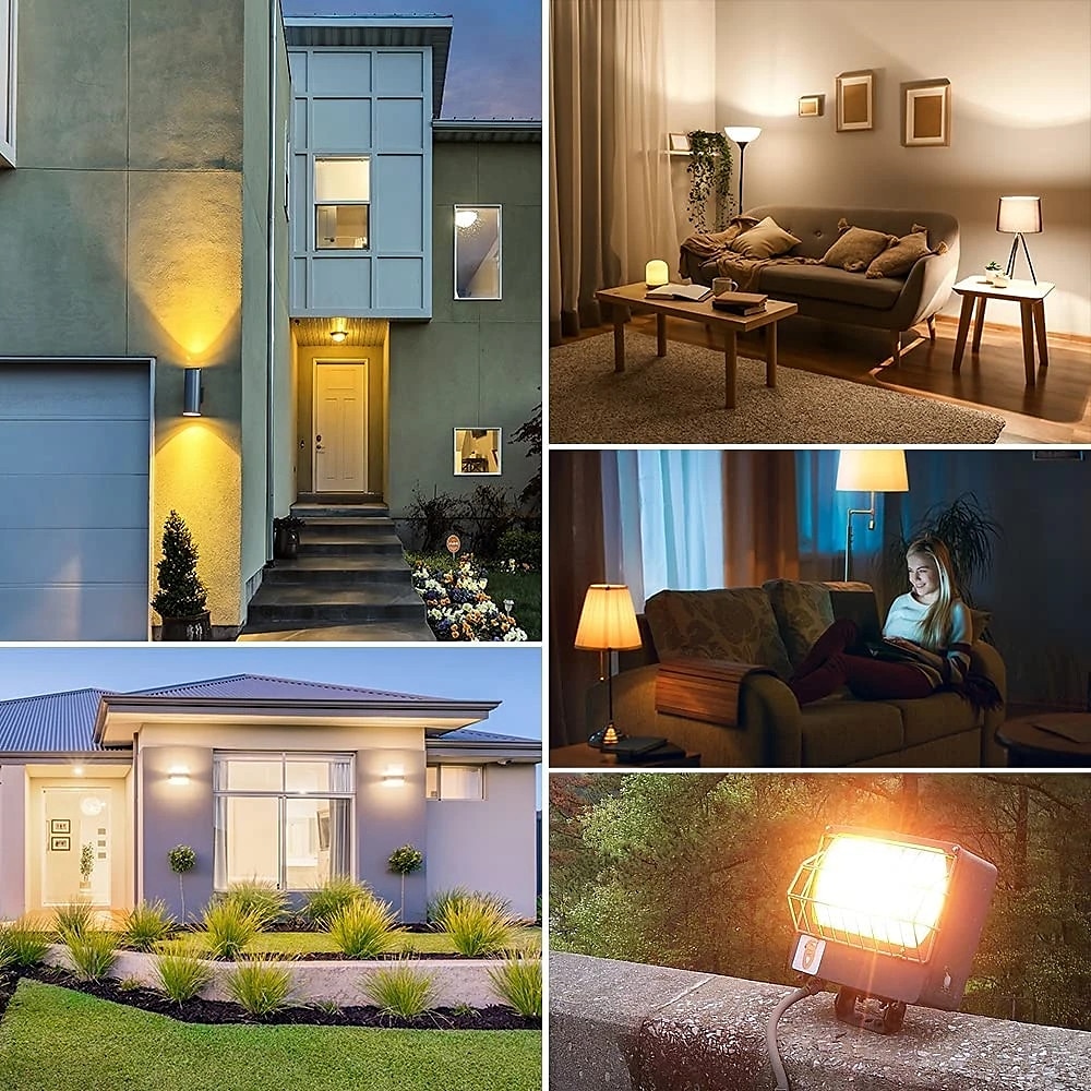 r7s led pære 78mm 118mm glassrør høyeffekt cob lys ac110v 220v hjem bytt halogenlampe 100w tilsvarende varm kald hvit 360° strålevinkel 110-240v 2025 - $8.49 –P1