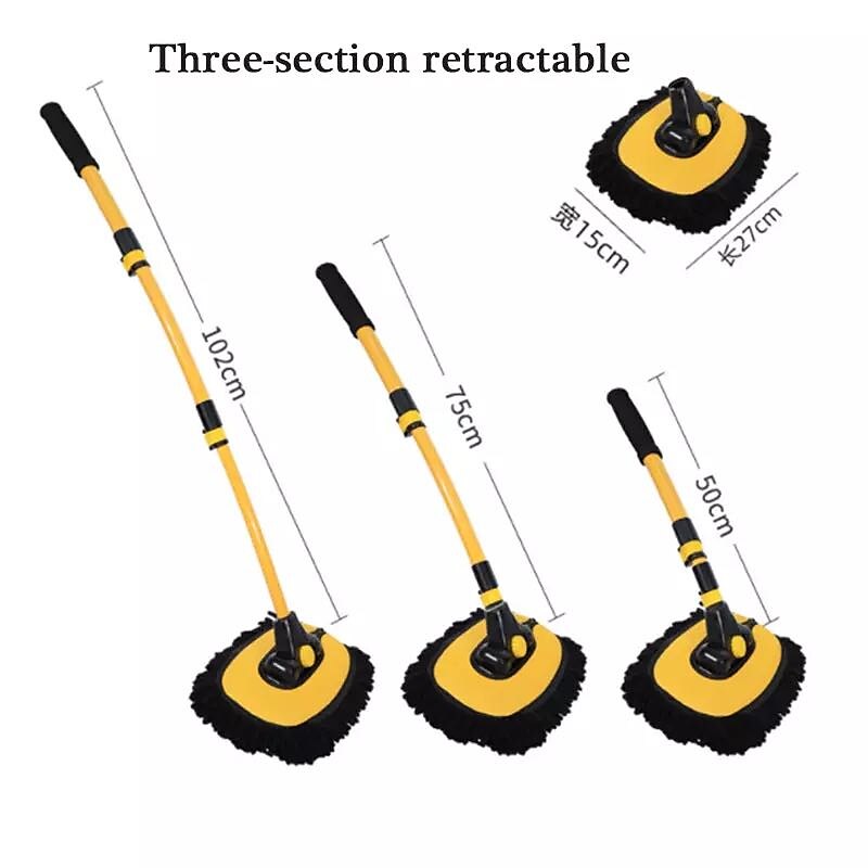 StarFire Car Wash Mop Retractable Curved Rod Car Wash Brush Soft Bristles Do Not Hurt The Car Car Brush Cleaning Brush Wipe Car Tools 2025 - $31.99 –P3