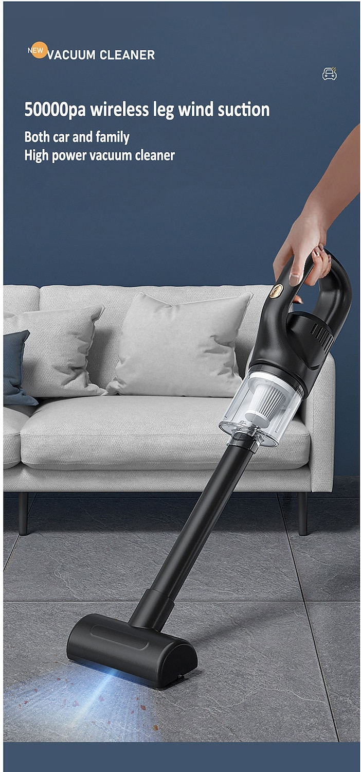 Cordless Rechargeable Vacuum Cleaner Lightweight Portable High Power - Perfect for Home Car Wet & Dry Pet Hair 2025 - $33.99 –P3
