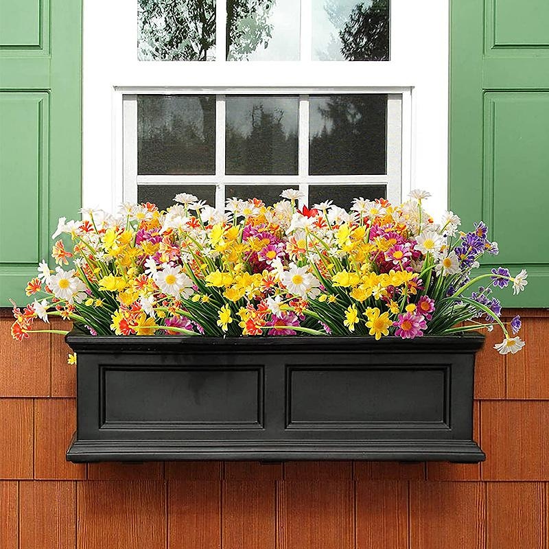 1pc fiori artificiali margherita piante di plastica decorazione della casa finestra fiori di plastica per esterni decorazione di nozze del 2025 a $6.49 –P3