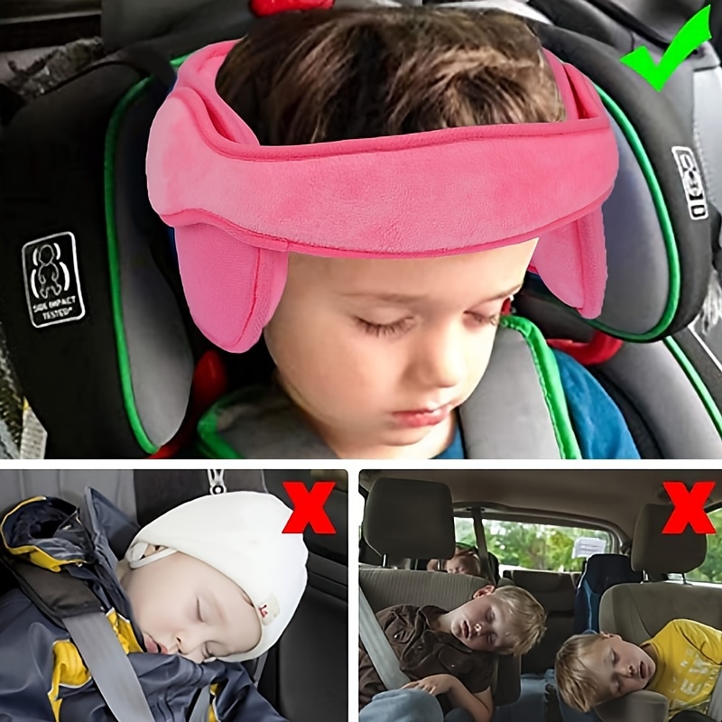 Child Head Support For Car Seats -Safe Head & Neck Pillow Support Solution For Front Facing Car Seats And High Back Boosters Baby & Kids 2025 - $22.99 –P2