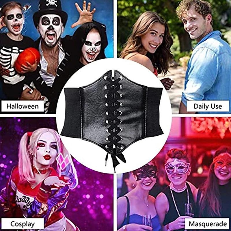 Punk a gotika Středověké Renesanční Korzet Pásek Princeznovské Pánová Elfí Maškarní kostým Dámské Keltské Pirát Fantazie Večírek Běžné / Denní Dospívající Dospělé Korzet Pásek Celý rok 2025 - $14.49 –P11