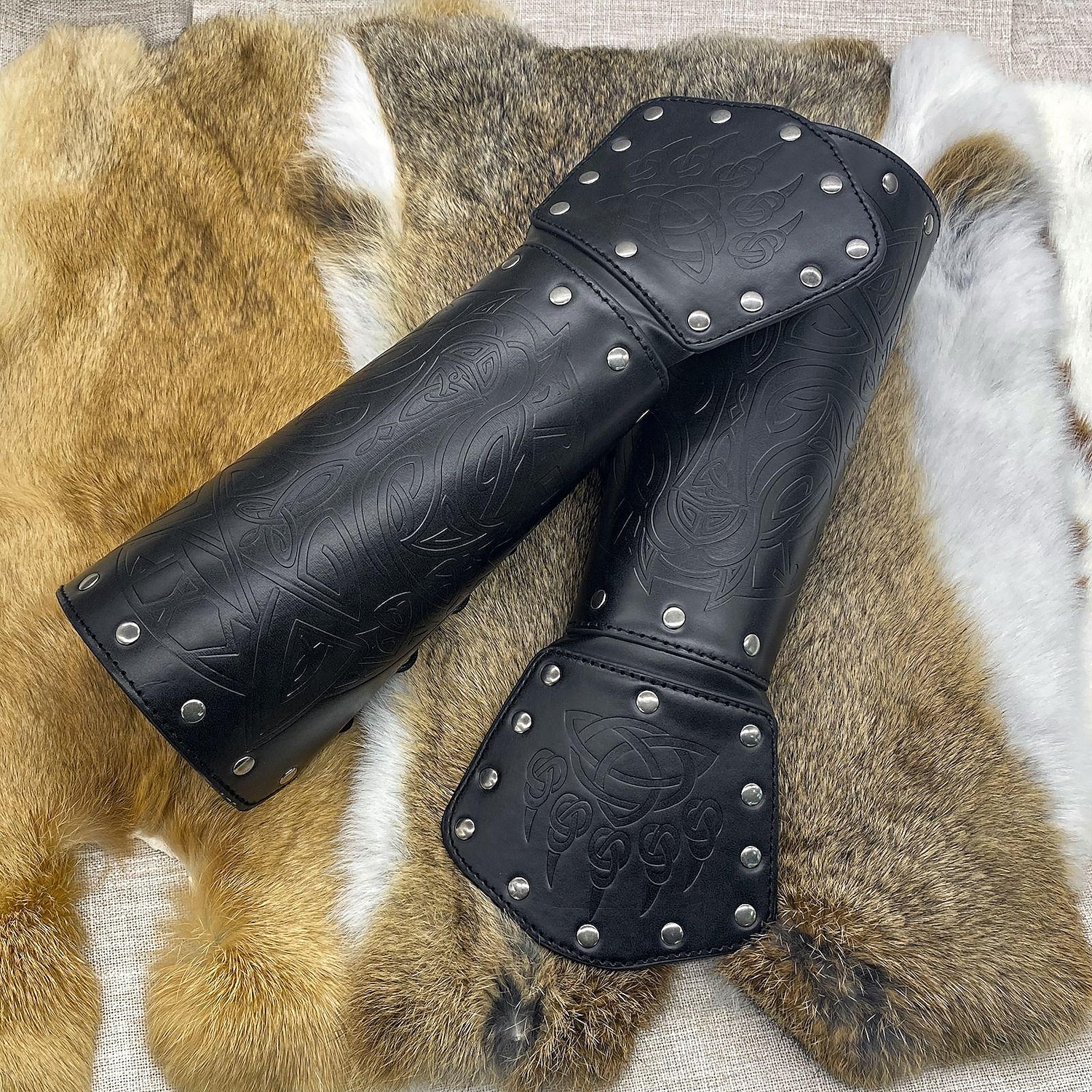 Vintage Punk e gótico Medieval Traje Cosplay Armas e Armaduras Pulseira Guerreiro Cavalheiro Viking Tiro com arco Homens Viking Dia Das Bruxas Baile de Máscaras Espetáculo Palco feira renascentista de 2025 por $23.99 –P5