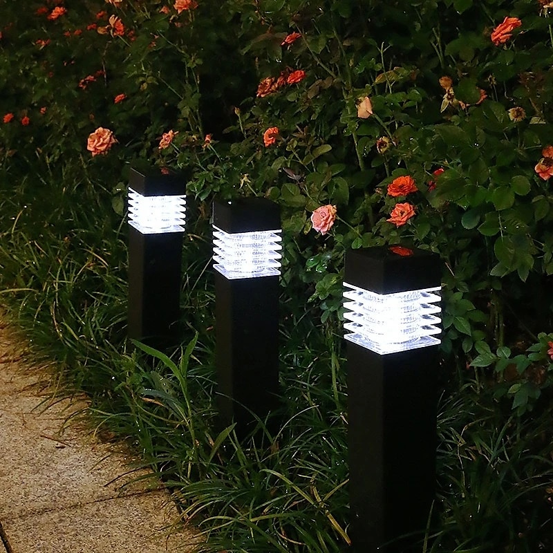 2025年 屋外 LED 芝生ランプ ip65 防水屋外ガーデンポストボラードライトコラムランプアルミ通路私道の床芝生景観照明プラグインライトヴィラヤードパスキャンプパーティー装飾 コレクション – $27.99 –P2