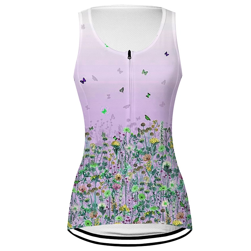 Per donna Gilet da ciclismo Maglia da ciclismo Senza maniche Bicicletta Gilet / Gilet Maglietta / Maglia Superiore con 3 tasche posteriori Ciclismo da montagna Cicismo su strada Traspirante del 2025 a zł100.99 –P3