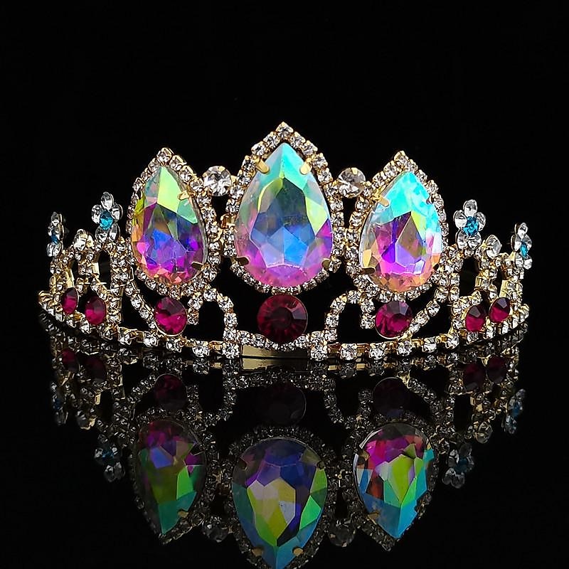 Hodeplagg Diademer Pannen Krone Retro / vintage Elegant og moderne Gotisk Royal Style Legering Til Prinsesse Svart svane Cosplay Halloween Karneval Dame Jente Kostyme smykker Motesmykker 2025 - $13.99 –P4