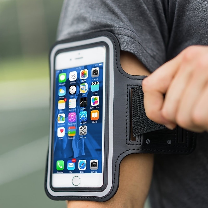 voděodolný univerzální dechovka na běhání do posilovny sportovní pouzdro na náramek mobilní telefon náramek držák na tašku pro iphone smartphone na ruce 2025 - $6.99 –P3
