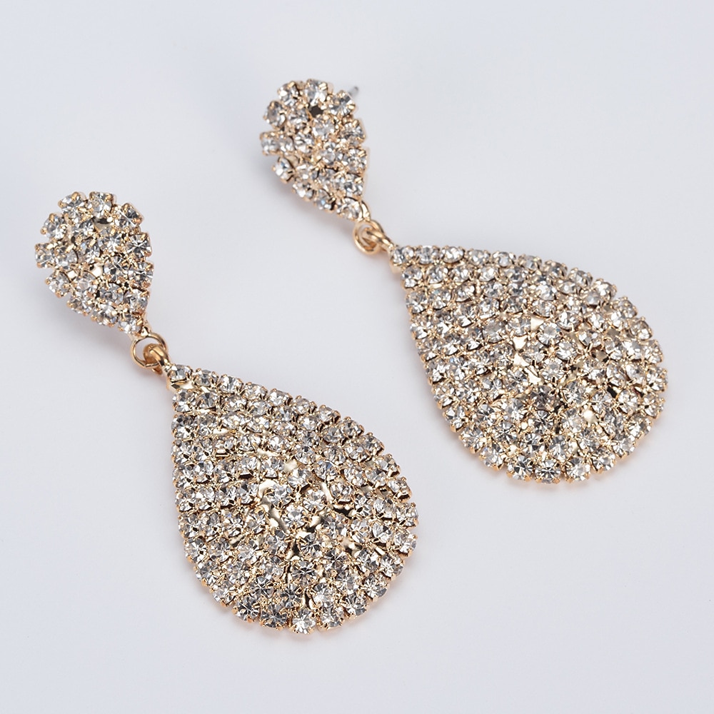 Per donna Orecchini a goccia Orecchino Corpo a pera goccia Moda Lusso Elegante Romantico Dolce Orecchini Gioielli Argento / Oro Per Feste Anniversario Regalo Graduazione Promettere 1 paio del 2026 a $5.49 –P2