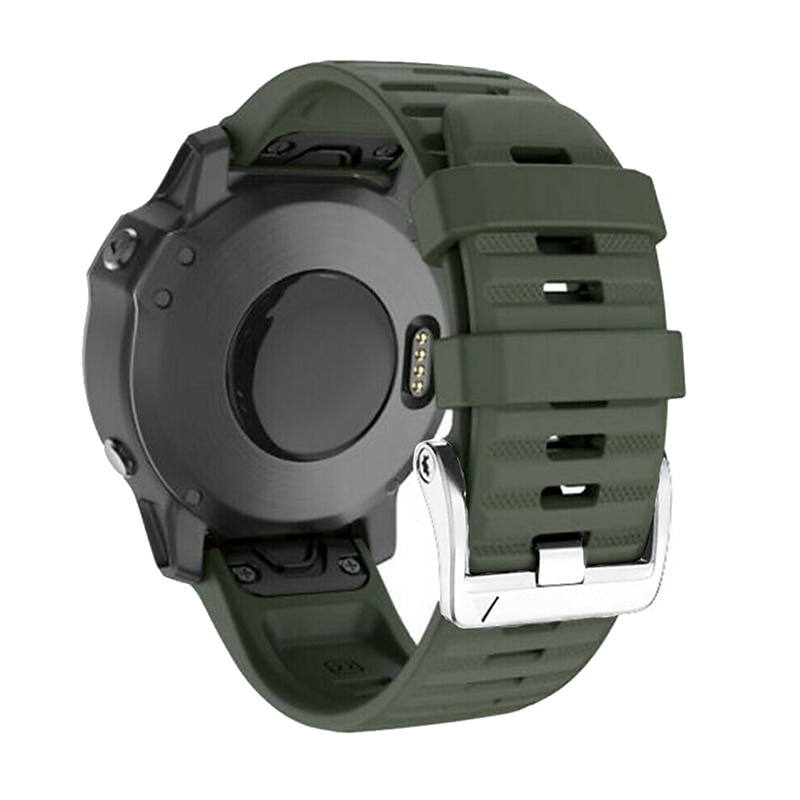 Ver Banda para Garmin Fenix 7 7X 6 6X Pro Epix Pro 47mm 51mm Instinct 2X Approach S70 47mm S62 S60 Forerunner 955 945 Epix Marq Descent Quatix 22mm 26mm Silicona Reemplazo Correa Ajustable Correa 2025 - $22.99 –P13
