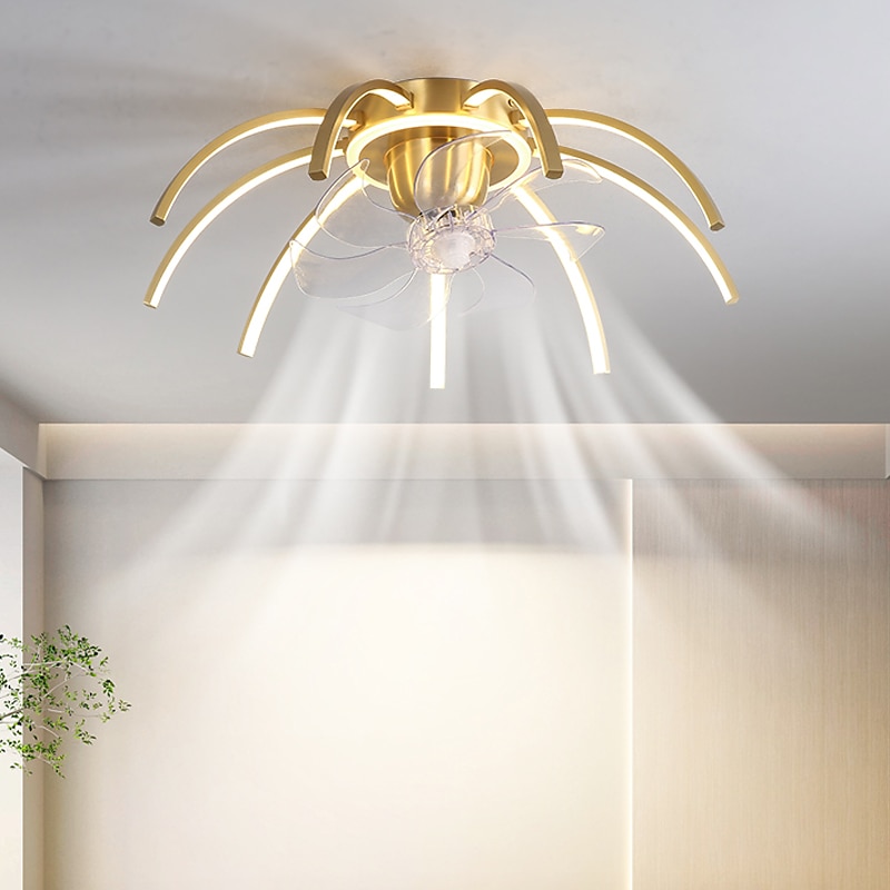 Ceiling Fan with Light Dimmable 65cm 6 Wind Speeds Modern Ceiling Fan for Bedroom, Living Room App & Remote Control 110-240V 2025 - $475.09 –P7