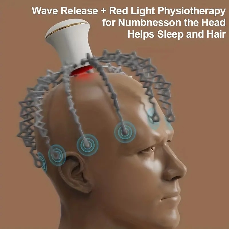 2023 New Octopus Head Massager Electric Head Massager With Claw Instrument Deep Relaxation Octopus Head Scratcher 2025 - $19.99 –P2