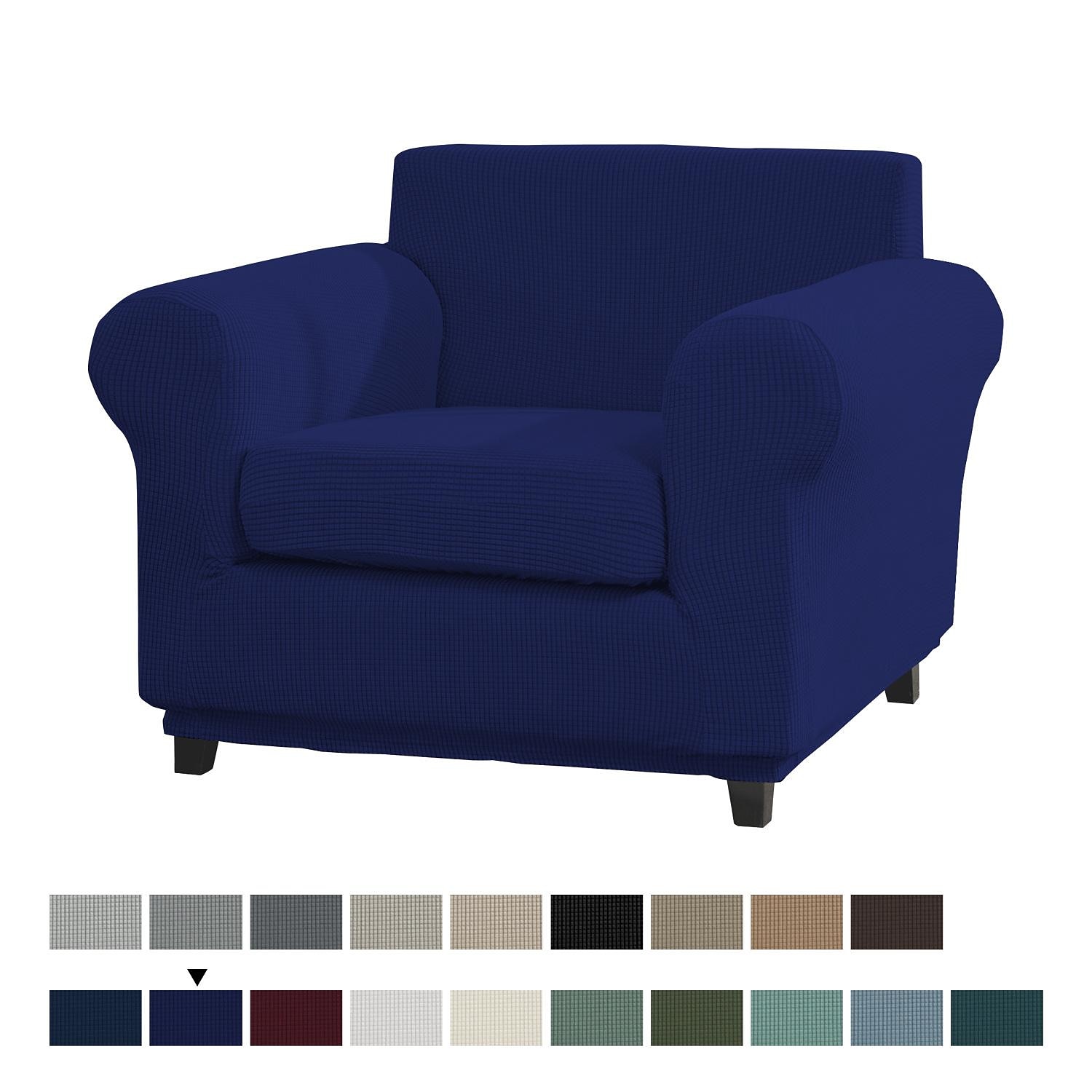 Stretch Single Sofa Cover For Dogs Pet, Armchair Slipcover 1 Seater Couch Furniture Protector with Elastic Bottom Washable Couch Furniture Protector 2025 - $56.99 –P9