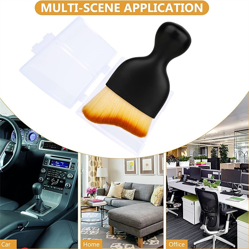 Car Interior Cleaning Tool Air Conditioner Air Outlet Cleaning Brush Car Brush Car Crevice Dust Removal Artifact Brush 2025 - $8.99 –P2