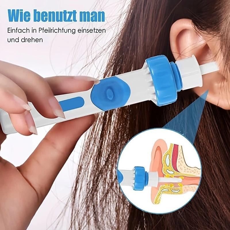 Electric Ear Suction Device,Portable Comfortable Efficient Automatic Electric Vacuum Soft Ear Pick Ear Cleaner Easy Earwax Remover Soft Prevent Ear-Pick Clean Tools Set for Adults Kids 2025 - $9.49 –P1