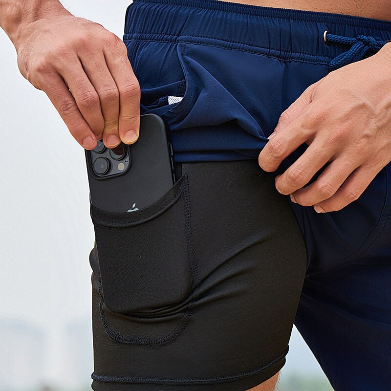 Homme Maillots de Bain short de bain Short de bain Plein Confort Respirable Extérieur du quotidien Sortie Mode Décontractées Azur Noir de 2025 ? $20.99 –P14